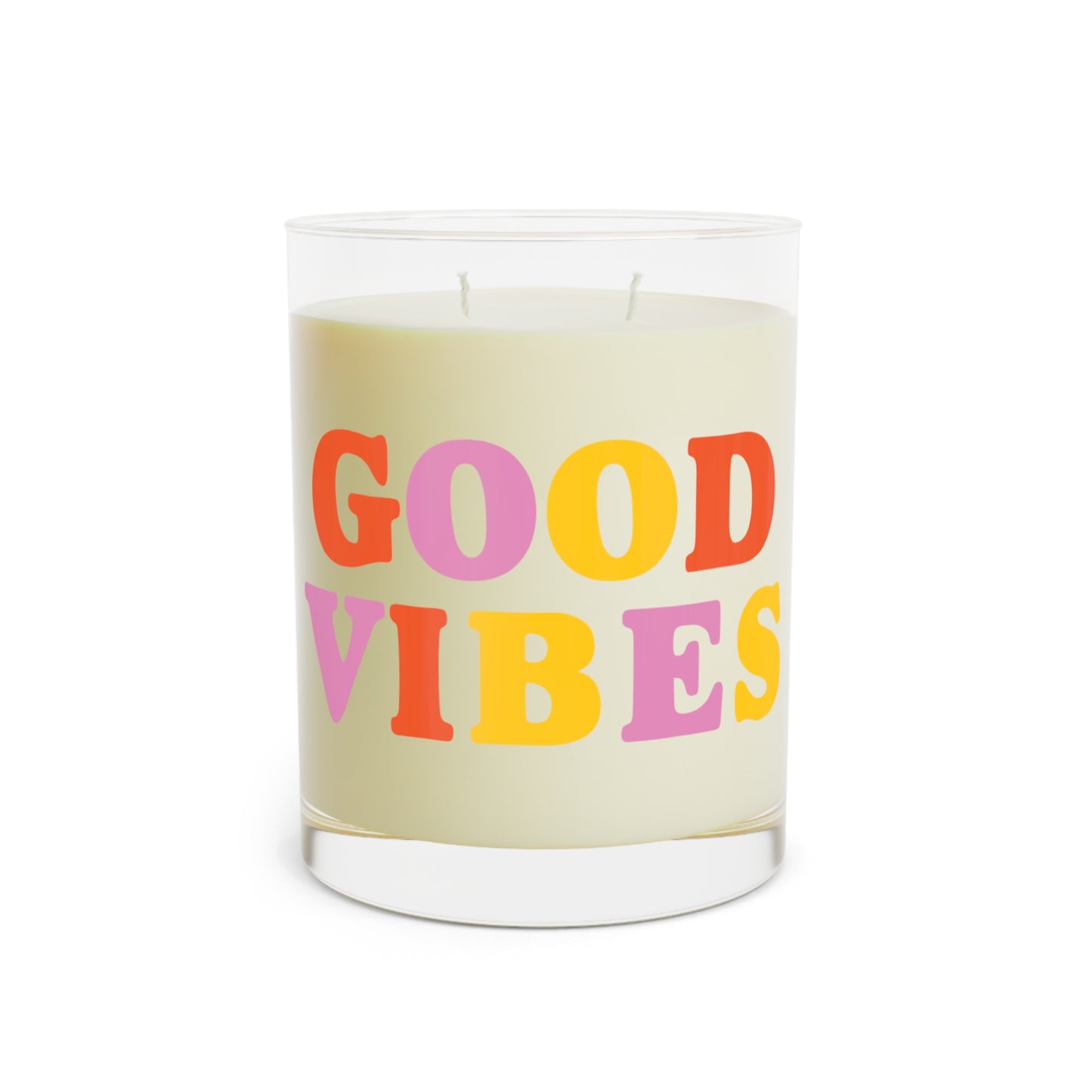 Duftkerze „Good Vibes“ – 325 ml Vollglas, Aromatherapie