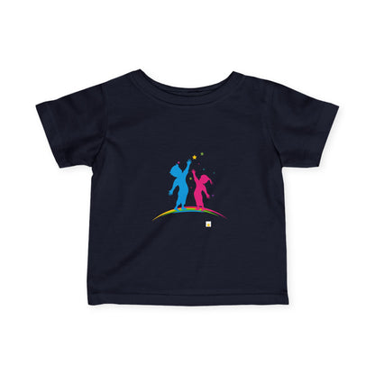 Buntes verspieltes Baby-T-Shirt