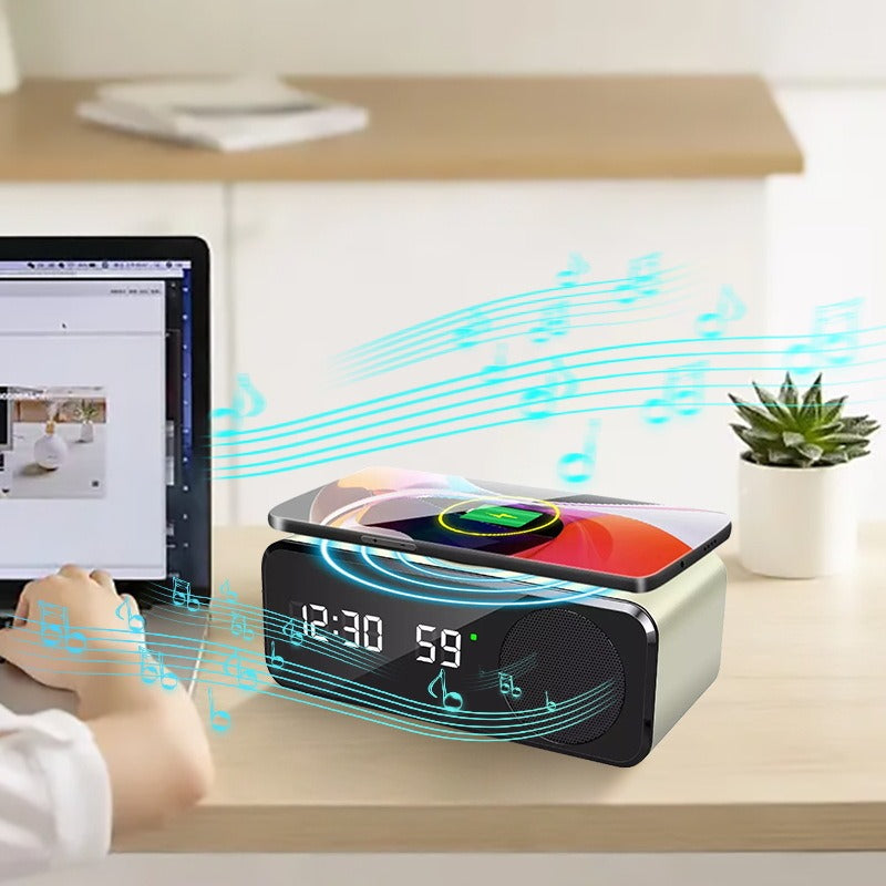 Bluetooth Lautsprecher mit Ladefunktion per Induktion