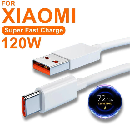 Super Fast USB-C Ladekabel (120W, 6A)